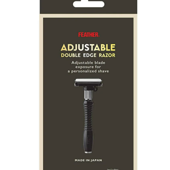 Feather Adjustable Safety Razor verstelbaar met gesloten kam