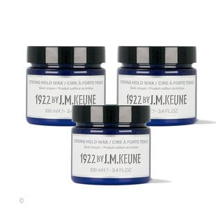 1922 by JM Keune Strong Hold Wax  3 stuks