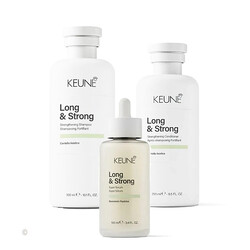 Keune Long & Strong strengthening shampoo, conditioner en serum