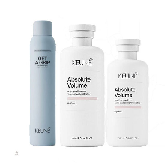 Keune Care Keune Care Absolute Volume Combi-pack shampoo - conditioner - Style Get a Grip Keune Care Keune Care Absolute Volume Combi-pack shampoo - conditioner - Style Get a Grip