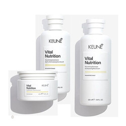 Keune Vital Nutrition Shampoo, Conditioner en Masker