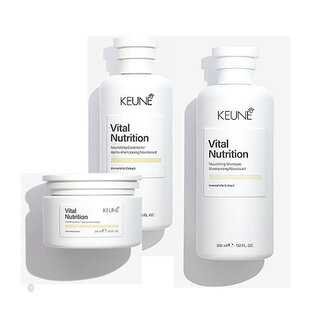 Keune Vital Nutrition Shampoo, Conditioner en Masker