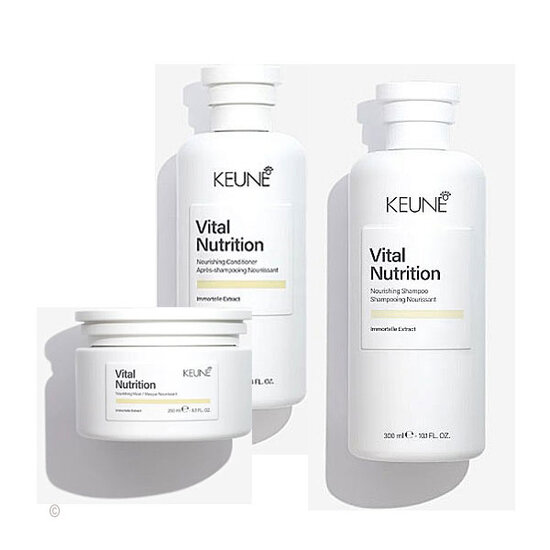 Keune Care Keune Vital Nutrition Nourishing Shampoo, Conditioner en Masker