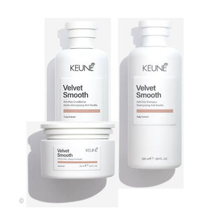 Keune Velvet Smooth shampoo, conditioner en mask