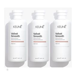 Keune Velvet Smooth shampoo 3x300ml