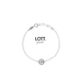 LOTT. armband Initiaal Small Zilver