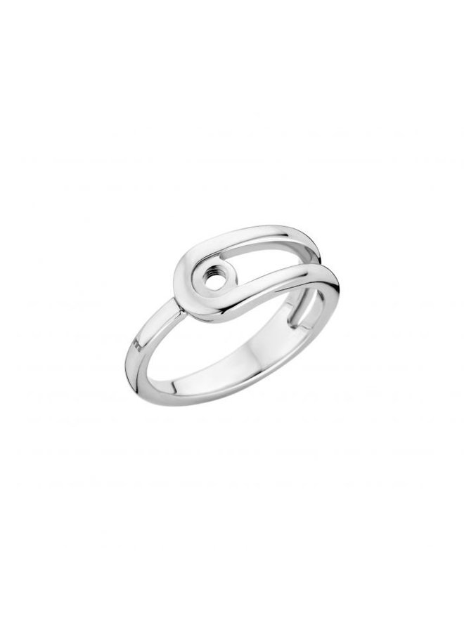 Melano Twisted ring Taheera Stainless Steel