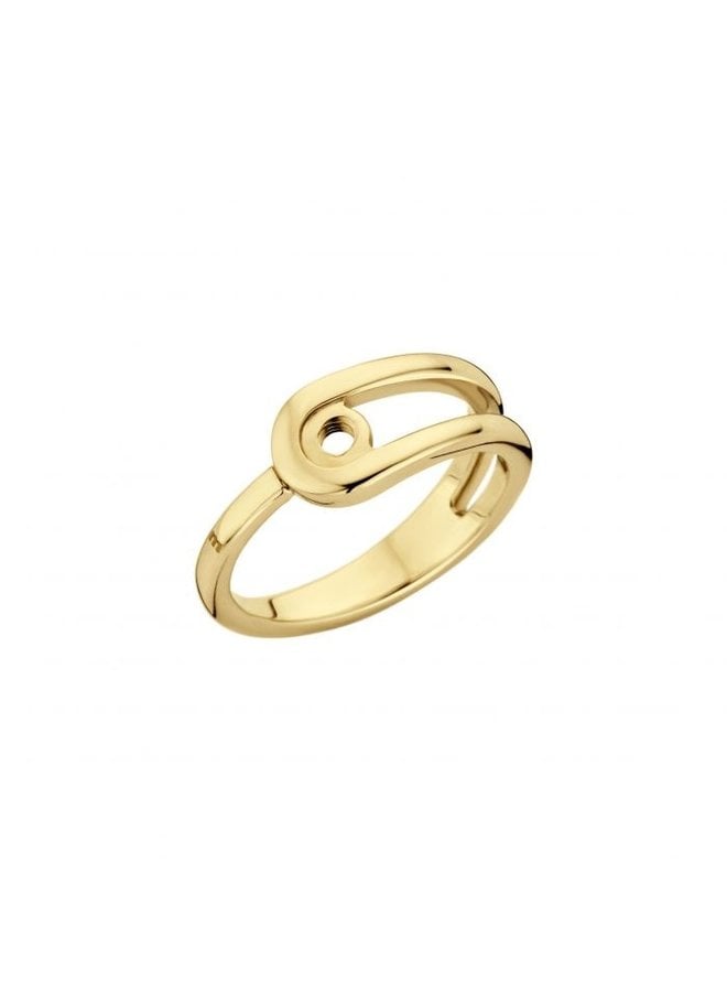 Melano Twisted ring Taheera Gold Plated