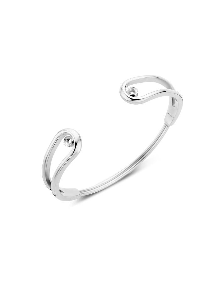 Melano Twisted armband Double Loop Stainless Steel