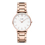 CLUSE horloge Minuit 3-Link Rosé Gold/White