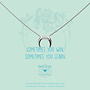 Heart to Get ketting Horn Zirkon Silver