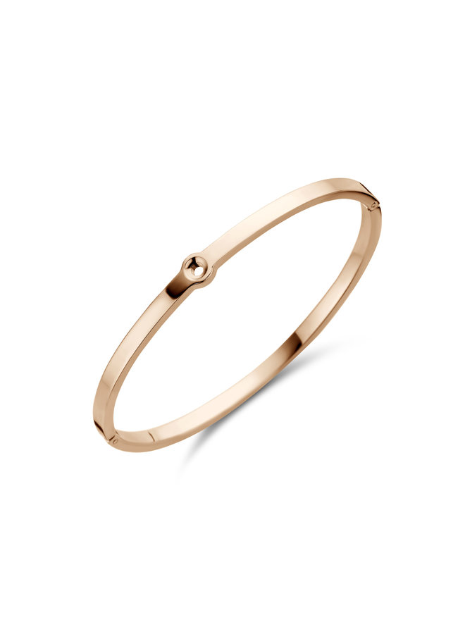 Melano Twisted armband Tabora Rosé Gold Plated