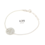 LOTT. armband Initiaal Large Zilver