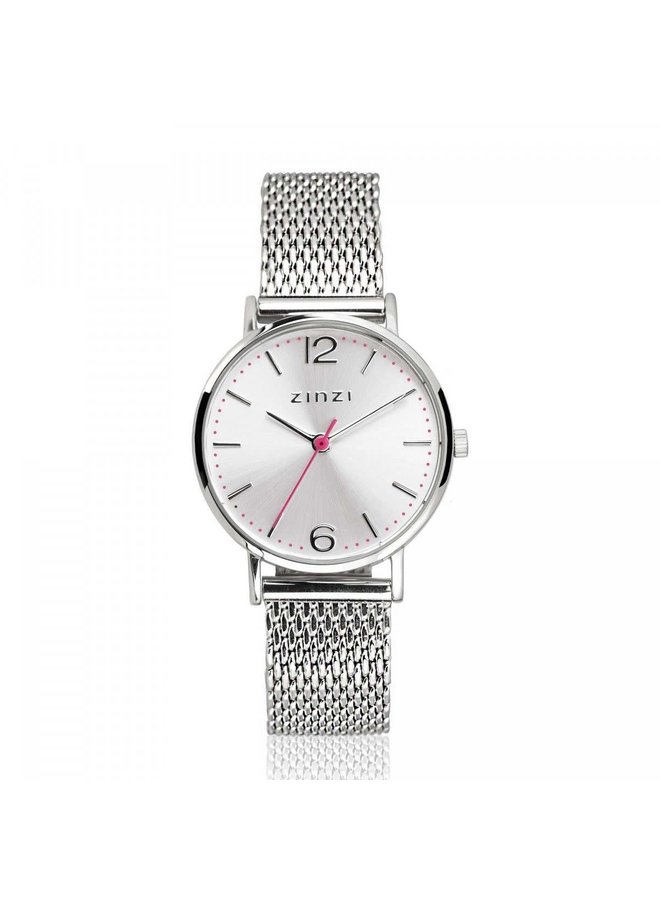 Zinzi horloge Lady ZIW602M Zilverkleurig