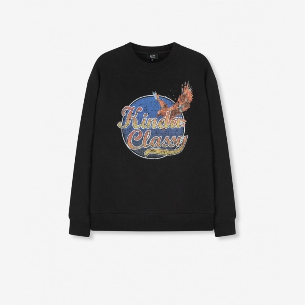 ALIX The Label trui Kinda Classy Black Jewelz & More ALIX WASHED SWEATER | ALIX The Label