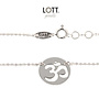 LOTT. ketting Ohm Zilver