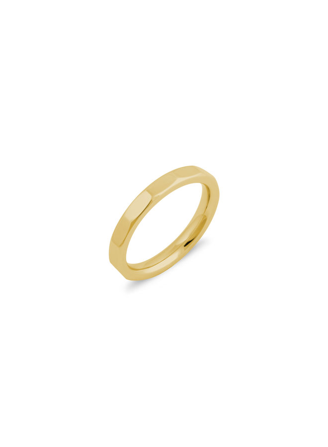 Melano Friends ring Lilly Gold Plated