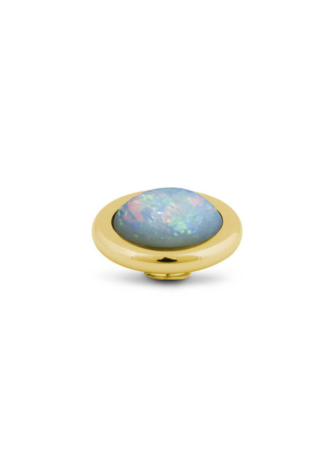 Melano Vivid meddy Rounded Opal 06 Gold Plated