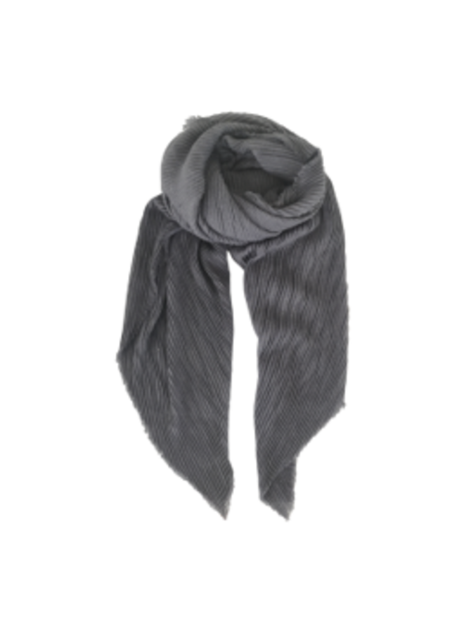 Black Colour sjaal Noisy Grey