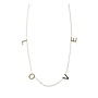 LOTT. ketting LOVE Goud Verguld