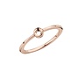 Melano Twisted ring Petite Rosékleurig