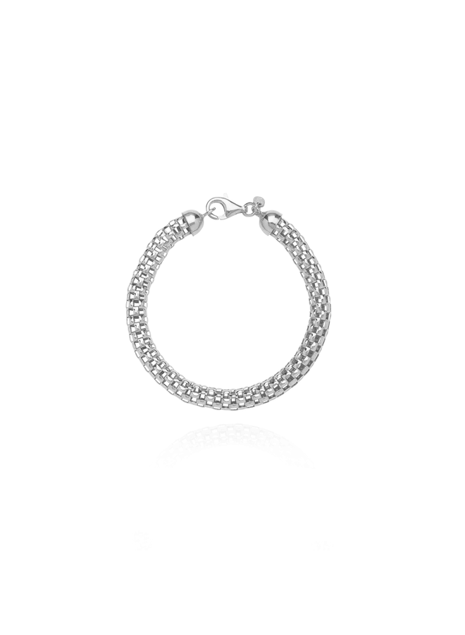 LOTT. Classic Collection armband Snake L Silver