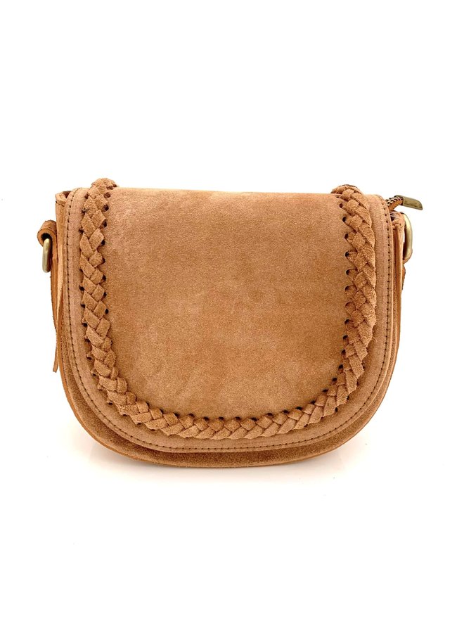 Jewelz tas Chelsea Bruin Suede 06