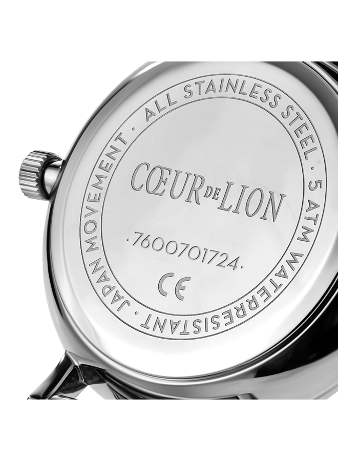 COEUR de LION horloge 7610/1717 Zilverkleurig