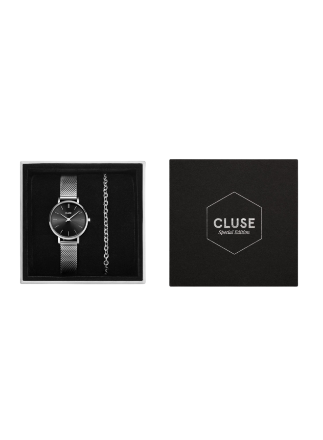 CLUSE horloge Boho Chic Petite Giftbox Zilver