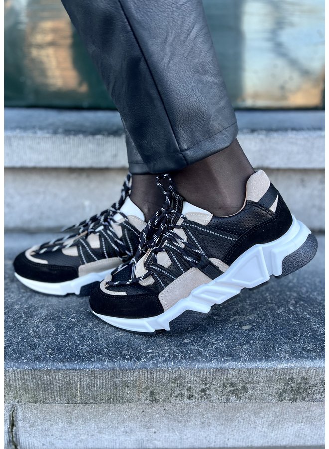 DWRSLabel | LOS ANGELES Sneakers wit / beige | Getdrezzed
