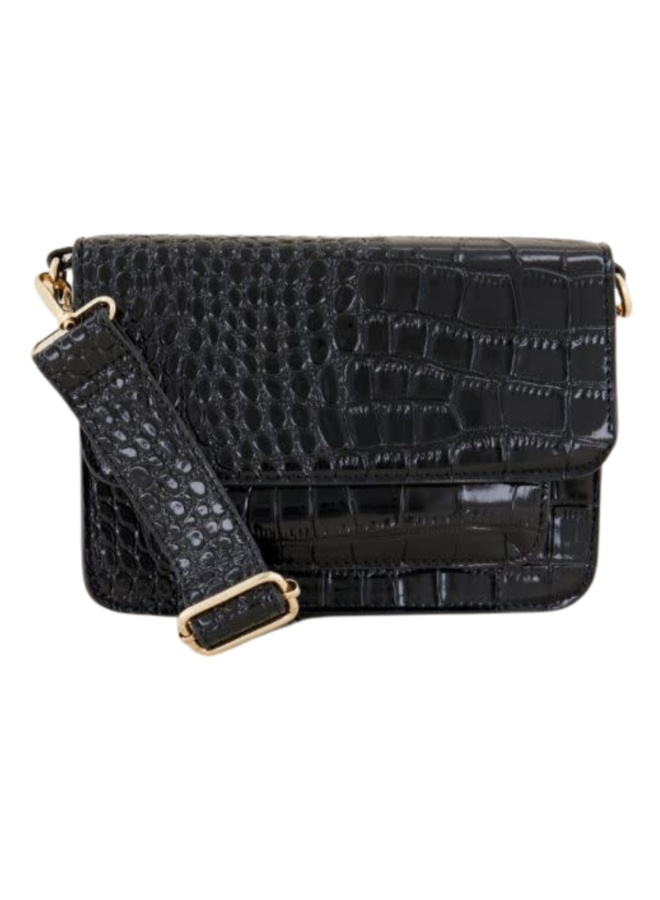 My Jewellery tas Croco Zwart