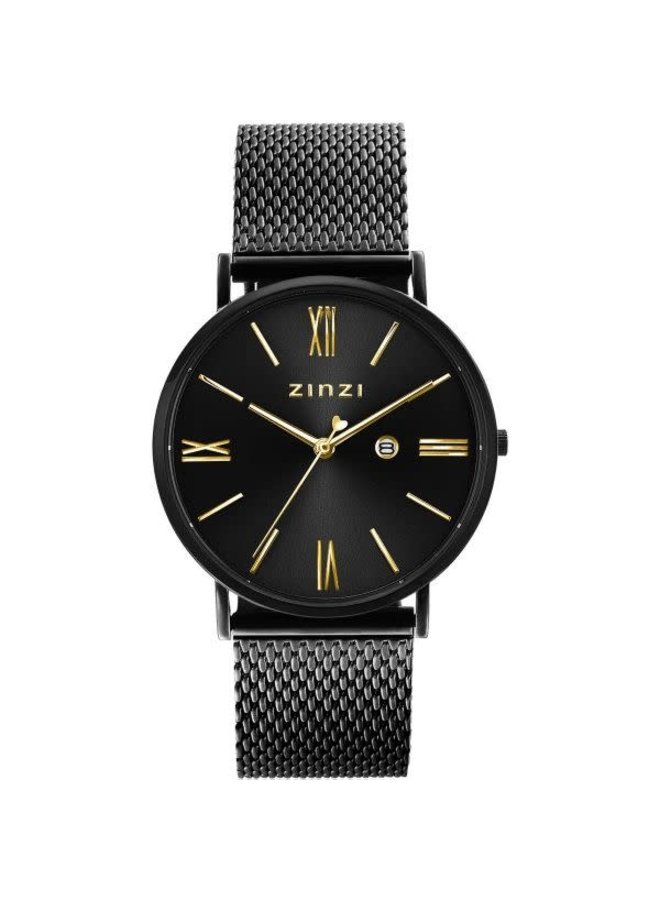 Zinzi horloge Roman ZIW549M Black Gold