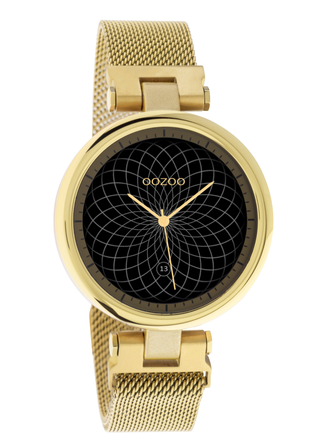 OOZOO Smartwatch Q00409 Gold Mesh