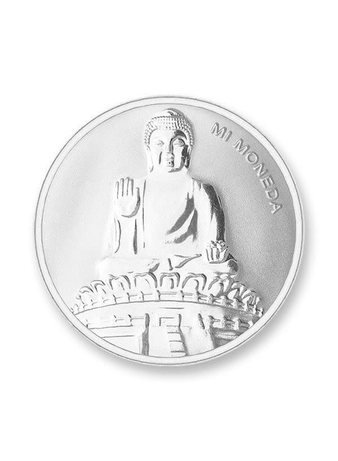 Mi Moneda munt Buddha & Buddha Silver