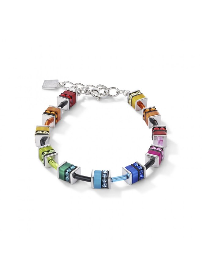 COEUR de LION armband 4409/1500 Multicolour/Zilverkleurig