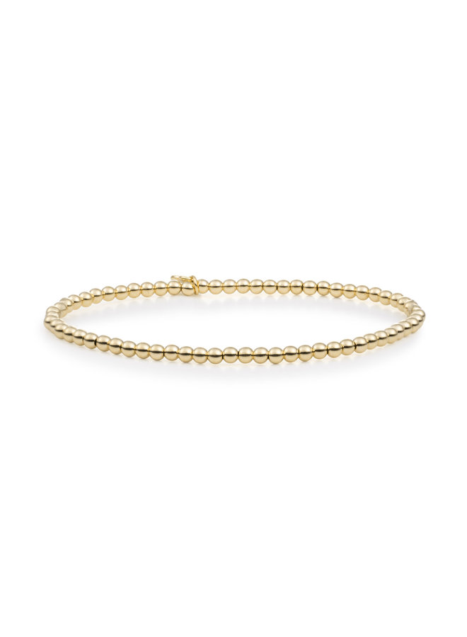 Sparkling Jewels armband Saturn 3 mm Goudkleurig