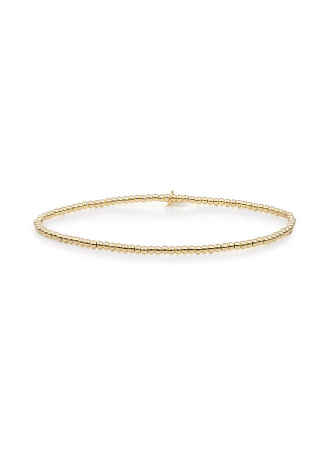 Sparkling Jewels armband Saturn 2 mm Goudkleurig