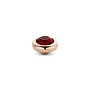 Melano Vivid meddy CZ Ruby Red Rosékleurig