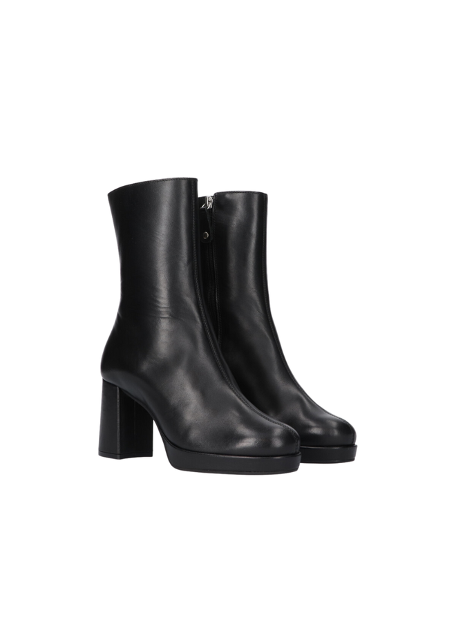 Boots Nadine Heel 5-H Leather Black
