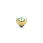 Melano Twisted meddy CZ Chrysolite Goudkleurig