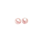 Bauer Basics oorbelhangers Rond S Cherry Quartz