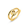 Melano Twisted ring Tori Goudkleurig