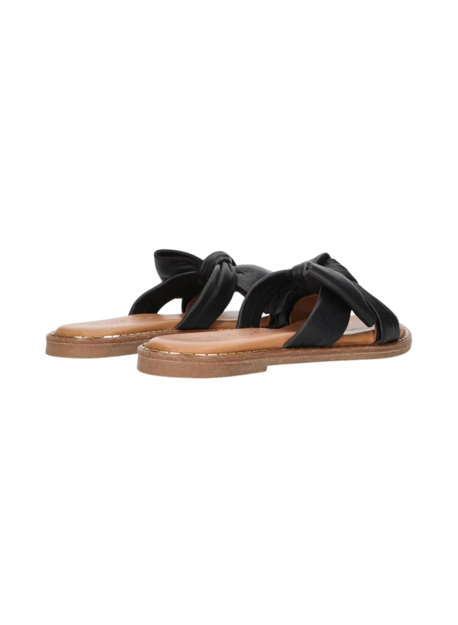 Slippers Audrey Bow Black