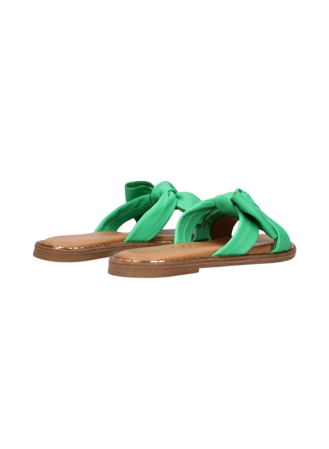 Slippers Audrey Bow Green