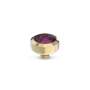 Melano Twisted meddy Glossy Amethyst Goudkleurig