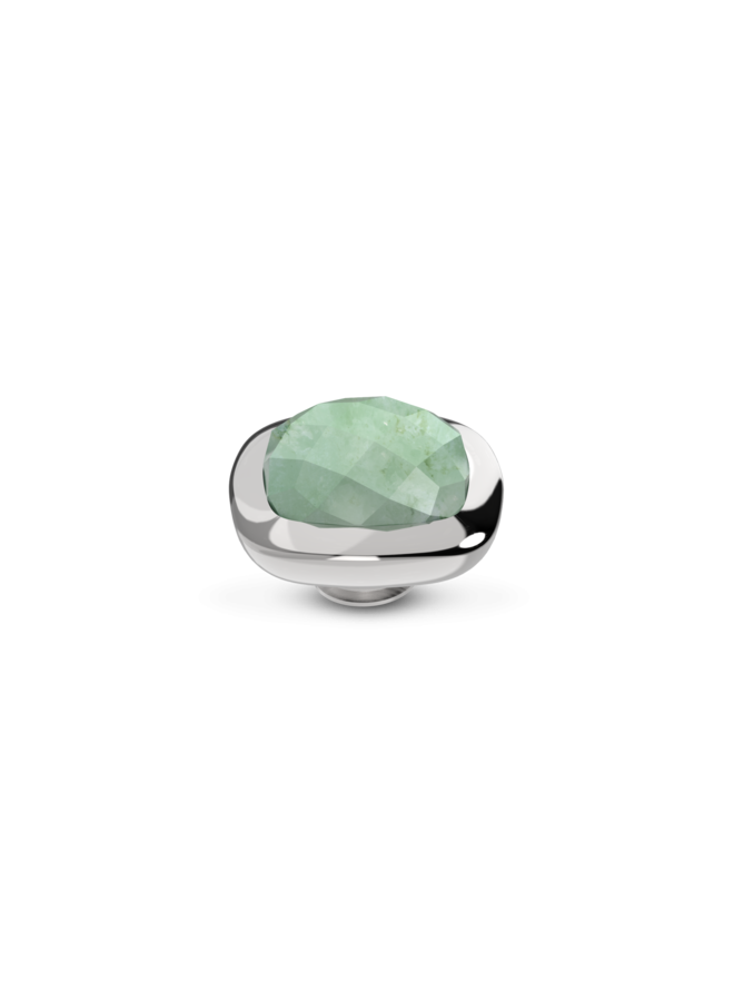 Melano Vivid meddy Lined Jade Zilverkleurig