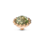 Melano Twisted meddy Bali Facet Chrysolite Rosékleurig