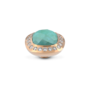 Melano Vivid meddy Border CZ Amazonite Rosékleurig