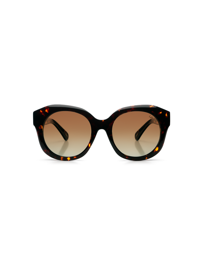 iKKi zonnebril Frae 77-5 Dark Turtle/Gradient Brown