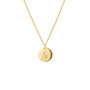 Vedder & Vedder ketting Birthflower Februari Goud Verguld